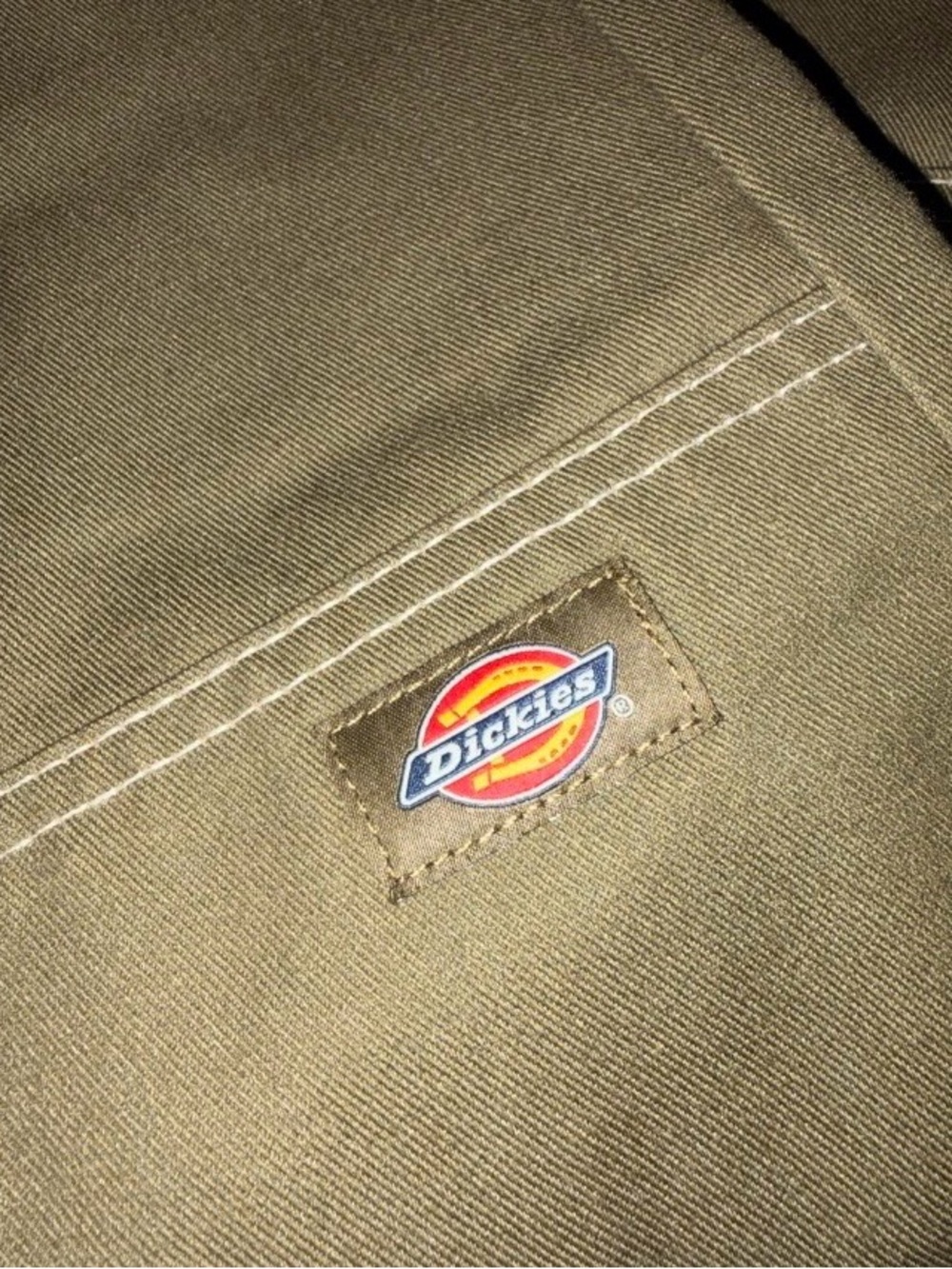 Dickies Olive Green Wide Leg Pants - Picture 2 of 6